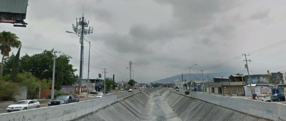 Ampliación de sección hidráulica de canal del Arroyo Topo Chico
