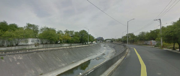 Ampliación de sección hidráulica de canal del Arroyo Topo Chico