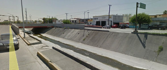 Ampliación de sección hidráulica de canal del Arroyo Topo Chico